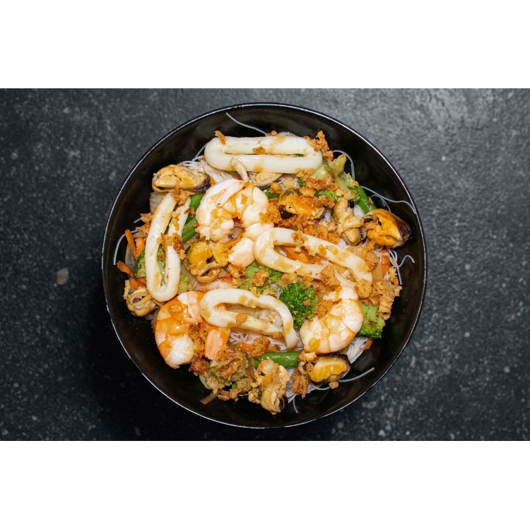 WOK Фунчоза с морепродуктами